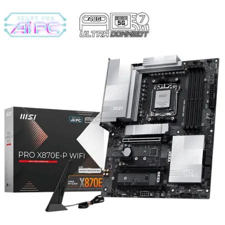 MSI Pro X870E-P Wifi AM5 Ryzen D5 Hdmi Type-C