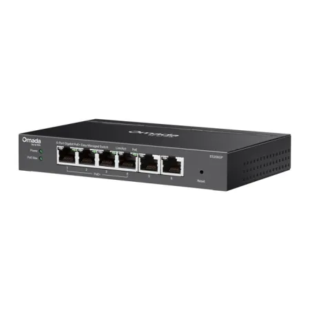 Omada 6Port Gigabit 4xPoE 65W (ES206GP)