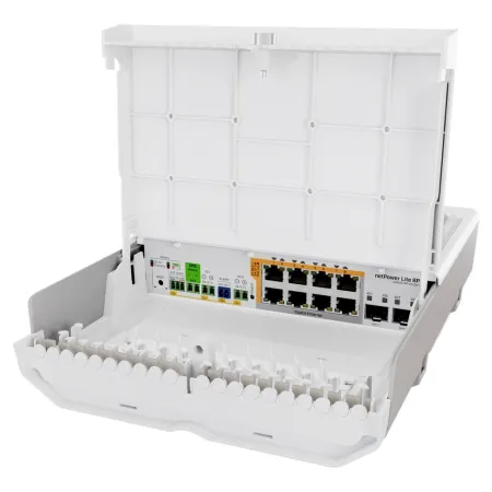 Mikrotik netPower Lite 8P PoE Dış Ortam Switch (CSS610-8P-2S+OUT)