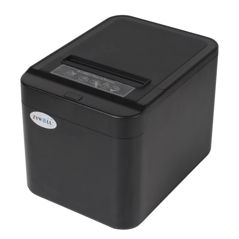 ZYWELL ZY-Q822 THERMAL / OTOMATİK KESİCİLİ USB+ETHERNET SLİP YAZICI 200MM/s / 80MM SİYAH
