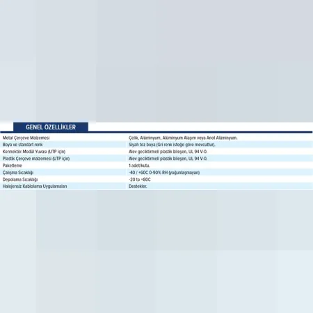 HCS 24 Port Çapraz Boş Patch Panel (P00-02430-1U)