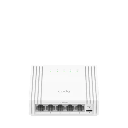 CUDY HS105U - 5-Port 2.5G Light Managed Switch with USB-C