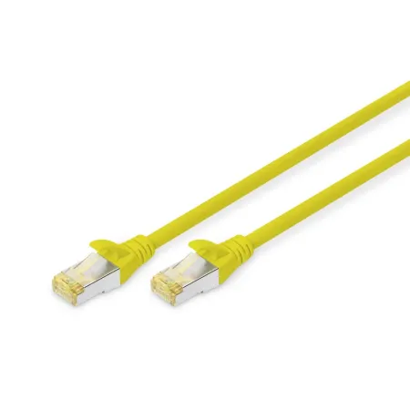 Digitus Zırhlı Patch Kablo Cat6A Sarı (0,5m)