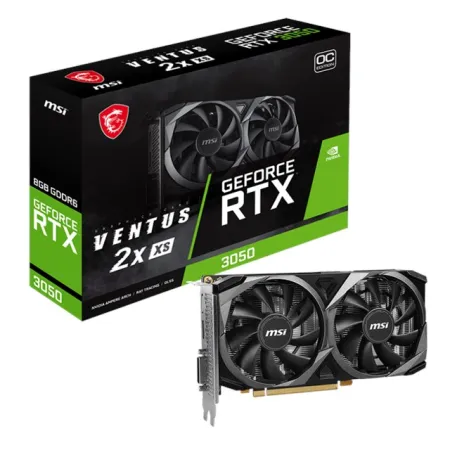 MSI GeForce RTX 3050 Ventus 2X XS 8G OC GDDR6 128B