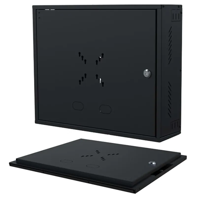 TRKLİNK SİYAH 19" 550X450X150 DVR BOX KABİNET