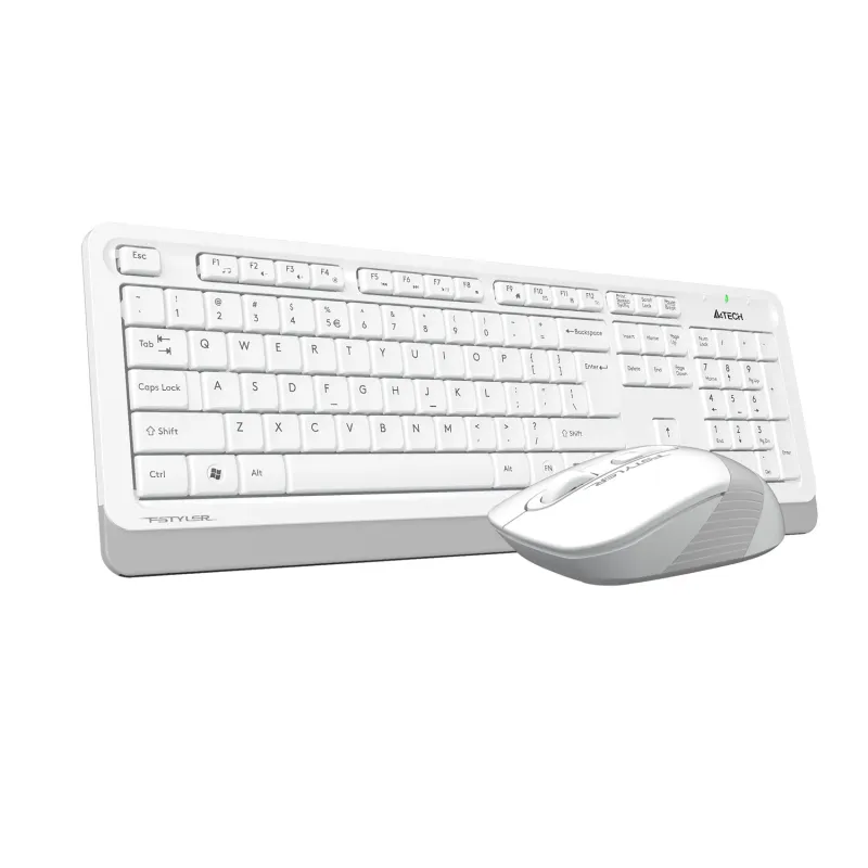 A4-Tech Kablosuz Set Beyaz (FG1010-B)