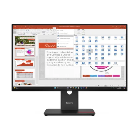 LENOVO T27-40 THINKVISION 64A5MAT6TK 27" 4MS 120HZ VGA/HDMI PIVOT WLED MONITOR