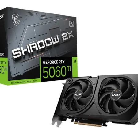 MSI GeForce RTX 5060 TI 8G Shadow 2X OC Plus GD7