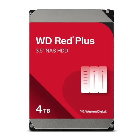 Western Digital WD Red Plus Nas 4TB 3.5'' 5400Rpm SATA (WD40EFZZ)