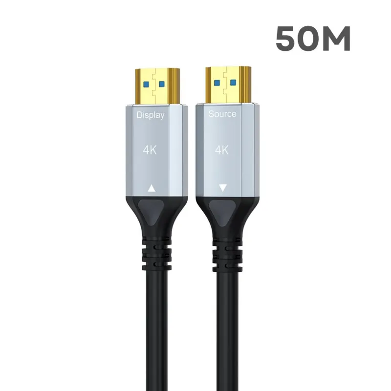 S-LİNE FK0550-4K-OPT 50MT 2.0V 4K FİBER OPTİK HDMI KABLO