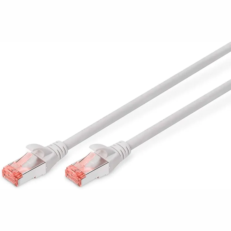 Digitus Zırhlı Patch Kablo Cat6 Gri (0,5m)