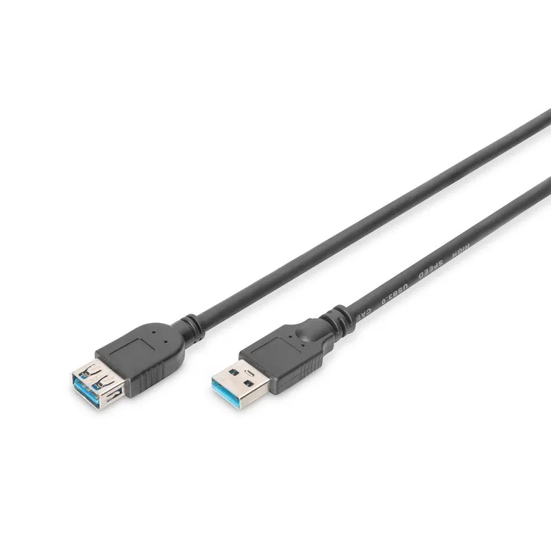 Digitus USB Uzatma Kablosu Siyah USB 3.0 (1.8m)