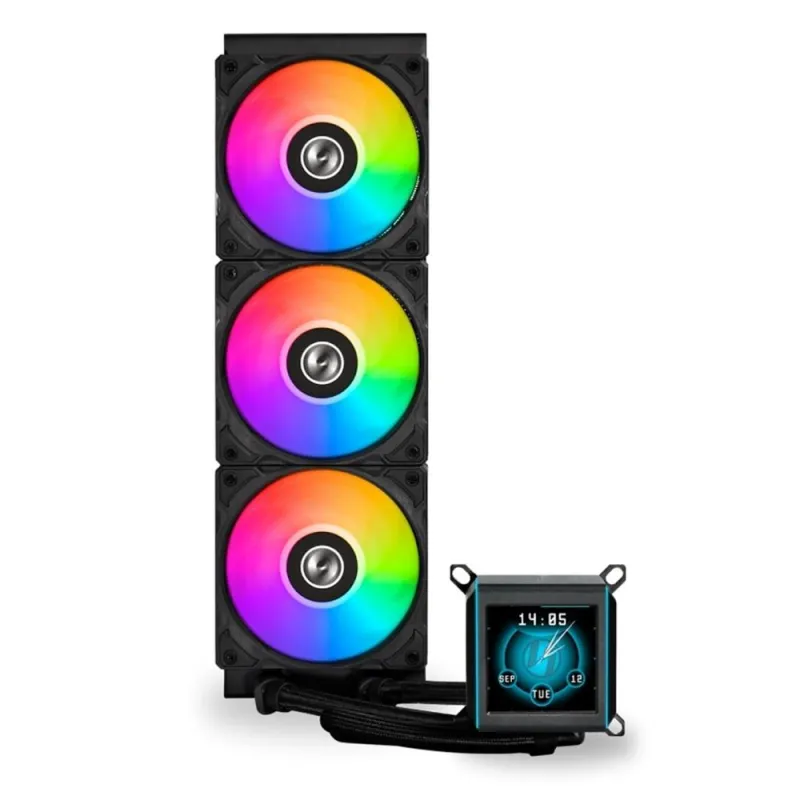 LIAN LI GALAHAD II LCD SL-INFINITY 360MM LGA1700/1851P/AM5 SOKET SİYAH İŞLEMCİ SIVI SOĞUTUCU G89.GA2ALCD36INB.00