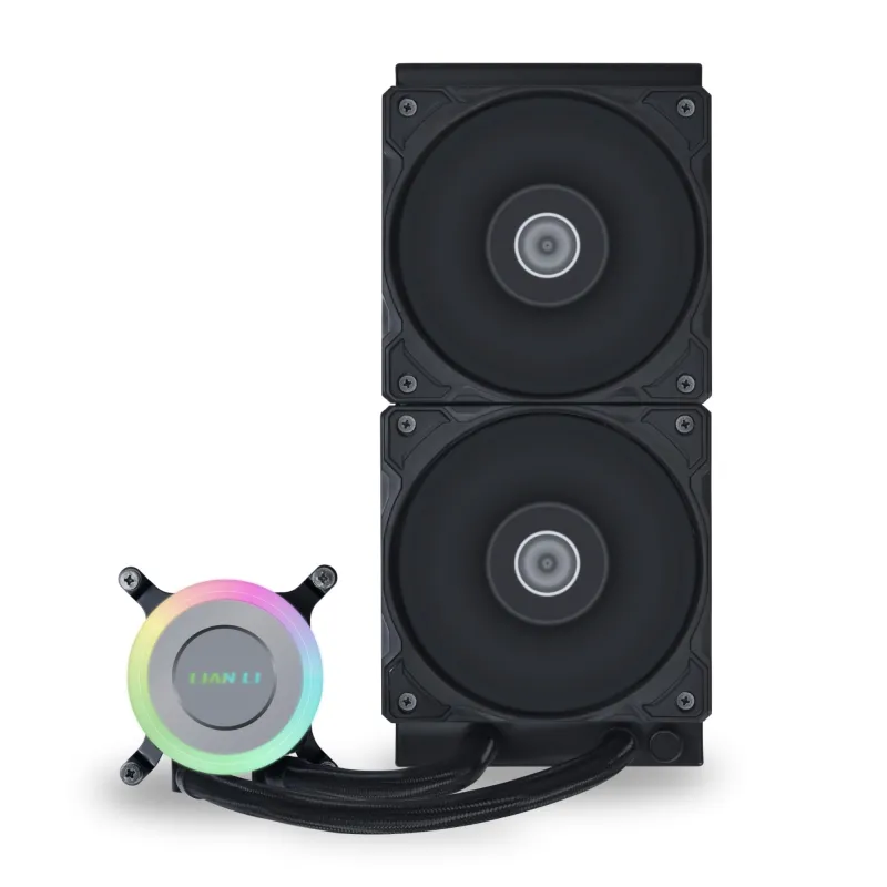 LIAN LI GALAHAD II LITE PERFORMANCE 240MM LGA1700/1851P/AM5 SOKET SİYAH İŞLEMCİ SIVI SOĞUTUCU G89.GA2L24PB.00