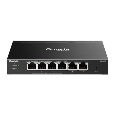 Omada 6Port Gigabit 4xPoE 65W (ES206GP)