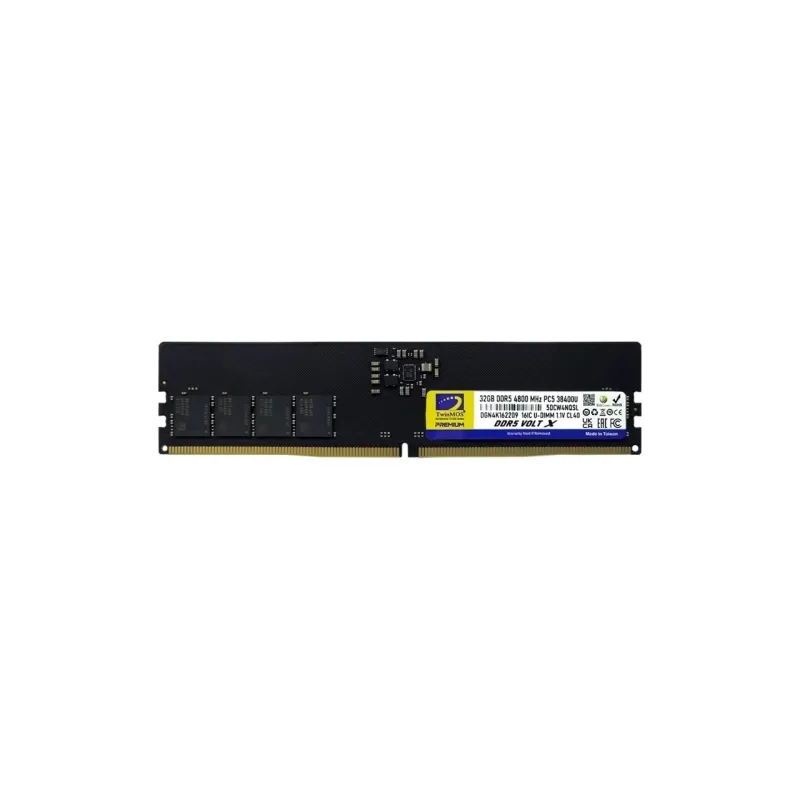 TWINMOS 32GB 4800MHz DDR5 PC RAM TMD532GB4800U40