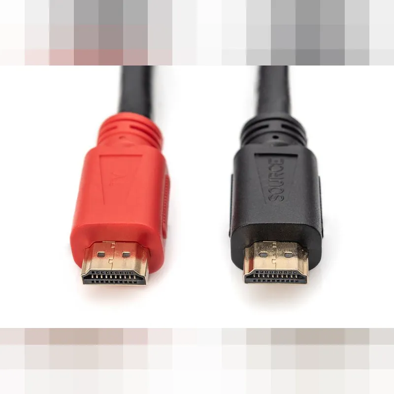Digitus HDMI Kablo Altın Uçlu Siyah (20m) FHD