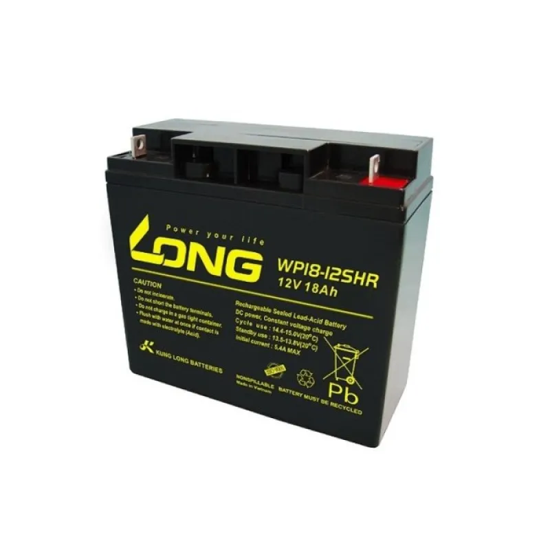 Long 12Volt 18Ah Kuru Tip Akü