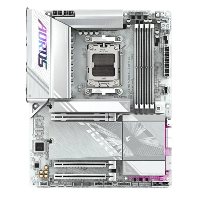 Gigabyte X870E Aorus Elite Wifi 7 ICE D5 AM5 TypeC