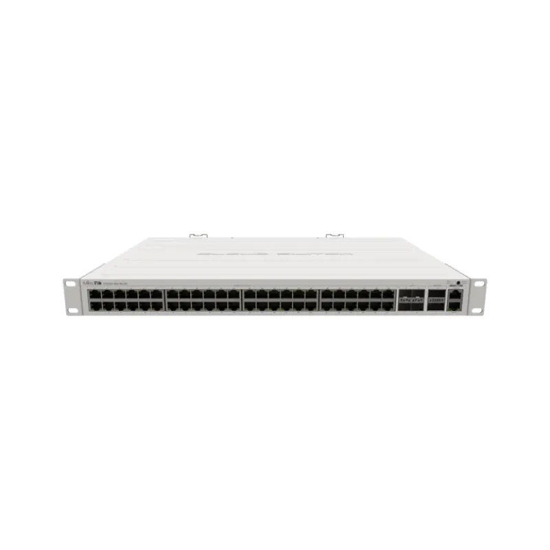 Mikrotik CRS354-48G-4S+2Q+RM 48 Port Gigabit 4x 10G SFP+ 2x 40G QSFP+ Yönetilebilir Switch (CRS354-48G-4S+2Q+RM)