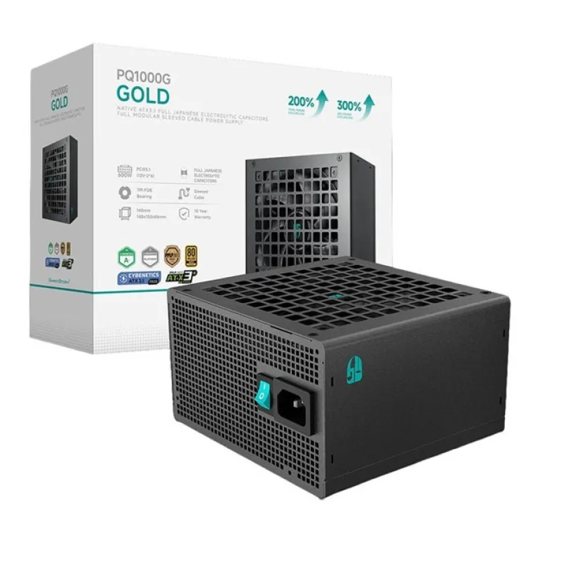 DeepCool 1000W 80+ Gold Power Supply (PQ1000G)