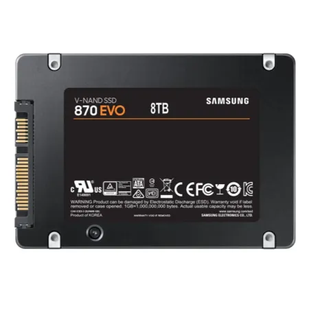 Samsung 870 Evo 8TB 2.5'' SATA SSD (560-530MB/s)