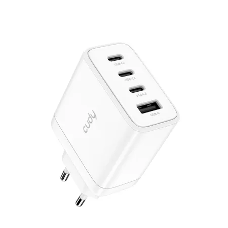 CUDY CH70_EU - 4-Port 65W USB-C Charger with EU Plug