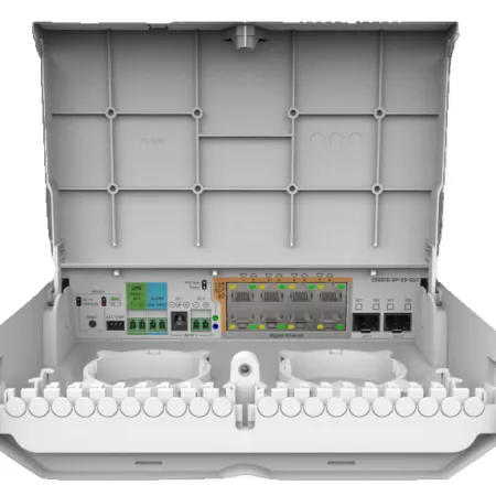 Mikrotik netPower Lite 7R Dış Ortam Switch (CSS610-1Gi-7R-2S+OUT)