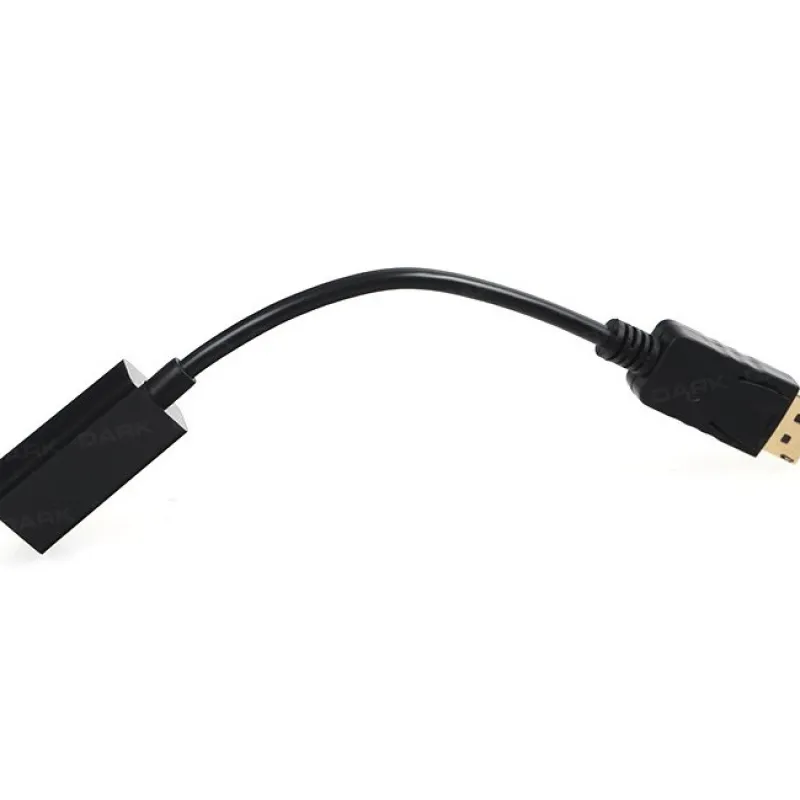 Dark DisplayPort to HDMI Dişi Kablo 4K