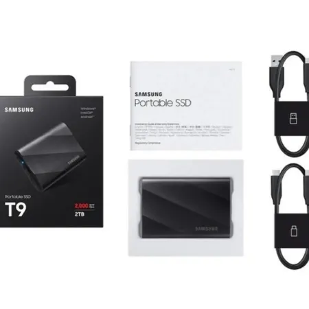 Samsung T9 2TB Usb 3.2 Gen 2x2 Type-C Siyah