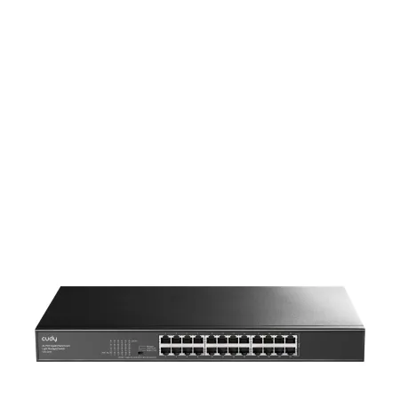 CUDY GS1024E - 24-Port Gigabit Rackmount Light Managed Switch