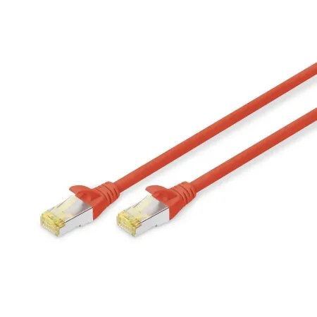 Digitus Zırhlı Patch Kablo Cat6A Kırmızı (0,25m)