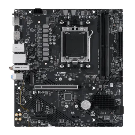 MSI PRO A620AM-G EVO WIFI AM5 Ryzen DDR5 Dp Hdmi