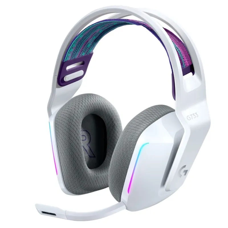 Logitech G G733 Gaming Kulaklık Beyaz 981-000883