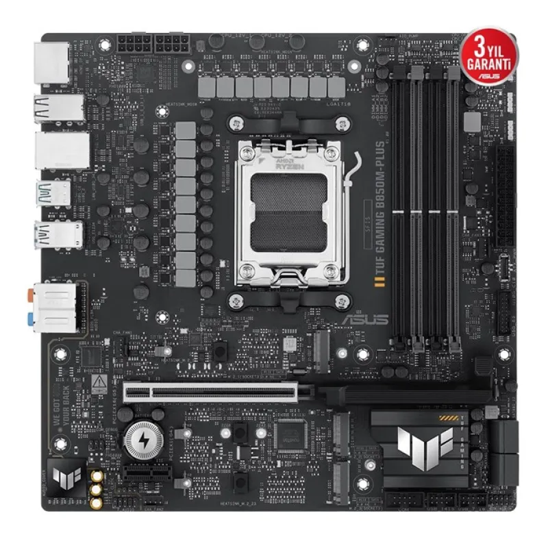 Asus Tuf Gaming B850M-Plus AM5 D5 Hdmi Dp Type-C