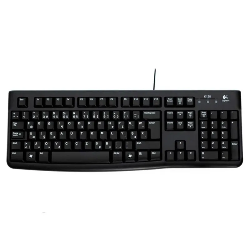 Logitech K120 Kablolu F Klavye (920-004163)