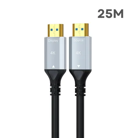 S-LİNE FK0525-4K-OPT 25MT 2.0V 4K FİBER OPTİK HDMI KABLO