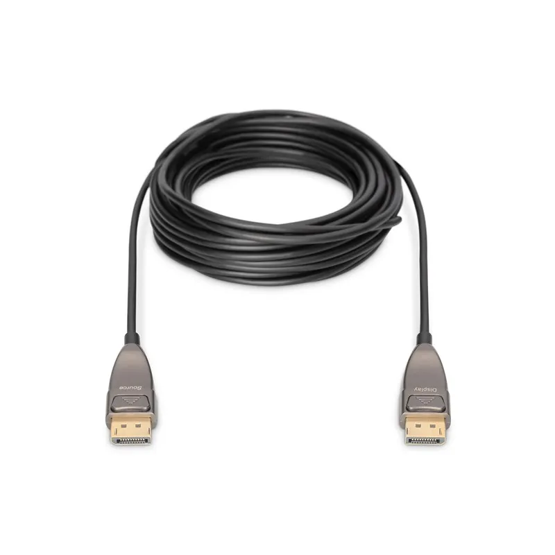 Digitus Displayport Hibrit Fiber Kablo (10m) 8K