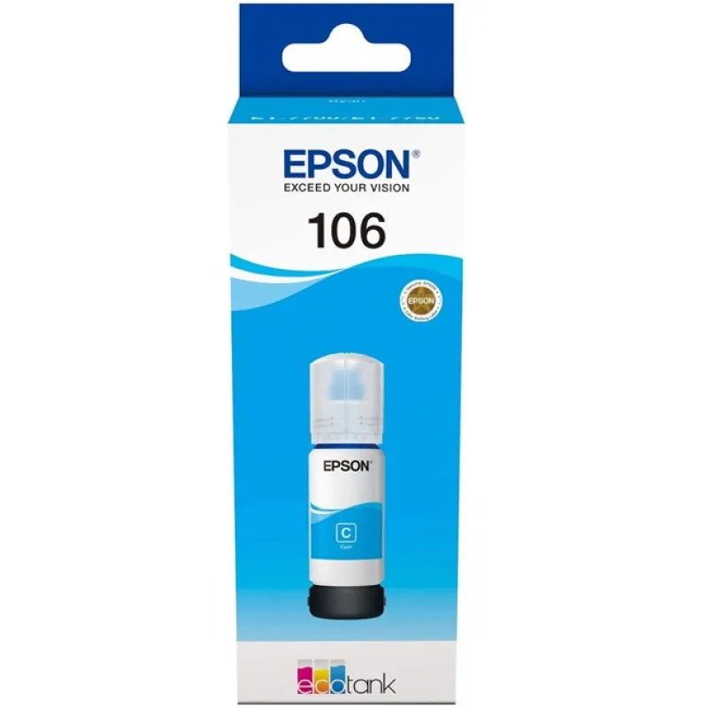 Epson 106 Mavi Mürekkep Kartuş (C13T00R240)