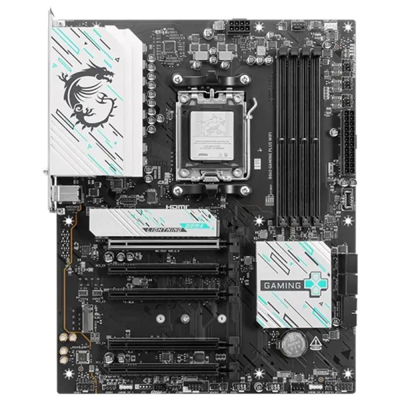 MSI B840 Gaming Plus Wifi AM5 D5 Hdmi Type-C