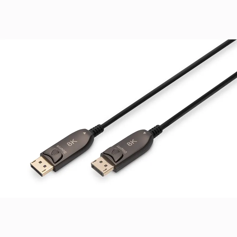 Digitus Displayport Hibrit Fiber Kablo (10m) 8K