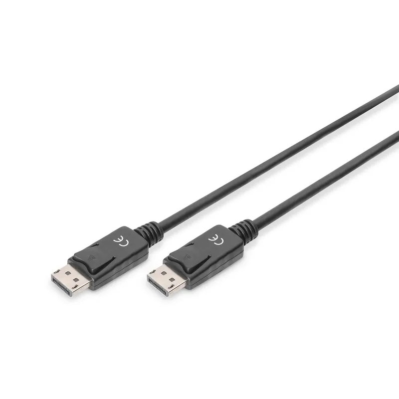 Digitus DisplayPort Kablo Siyah (1m) 4K