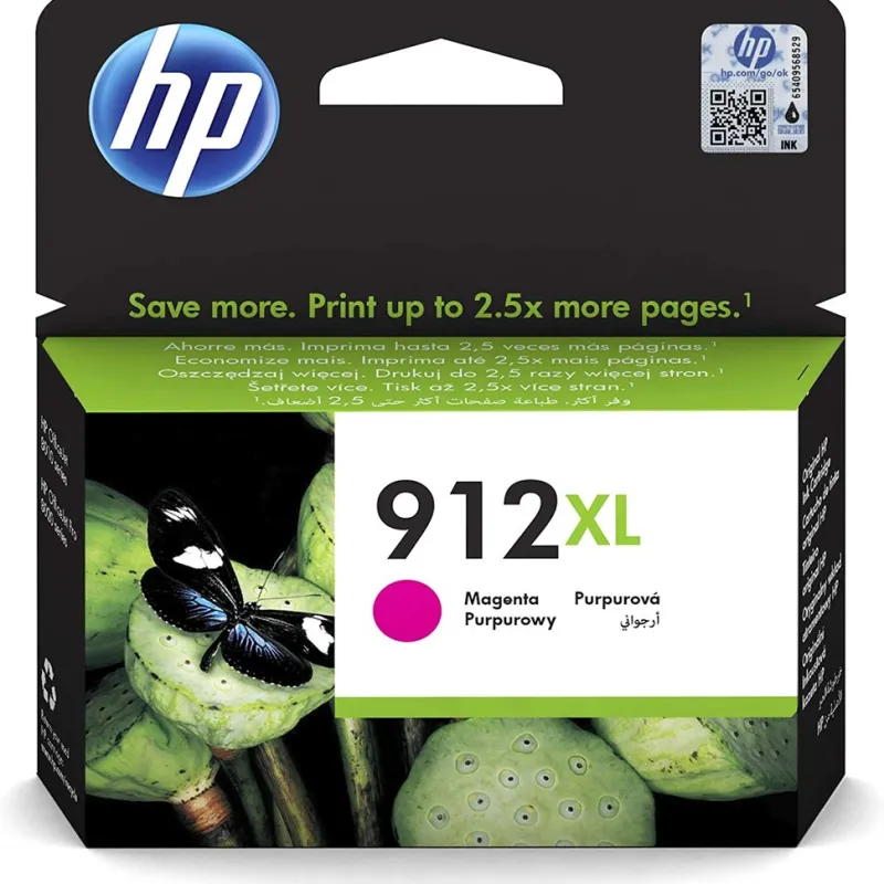 HP 3YL82AE Kırmızı Renkli Mürekkep Kartuş (912XL)