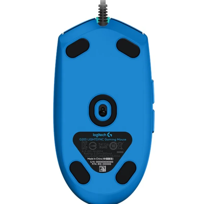 Logitech G G102 Lightsync Kablo Gaming Mouse Mavi