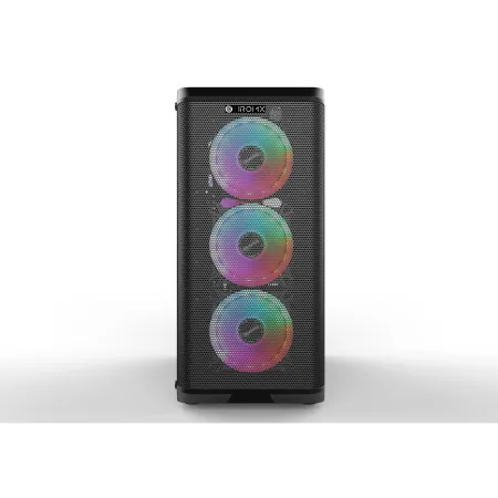 IROMX MERIDIAN BTX-NPG PSU YOK 4x12CM ARGB FAN ATX 2xUSB3.0 SİYAH KASA