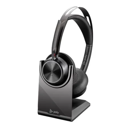 Poly Voyager Focus 2 Mik. Stereo Kulaklık (+Stand)