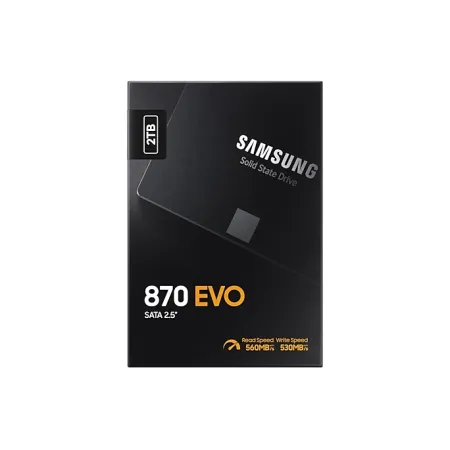 Samsung 870 Evo 2TB 2.5'' SATA SSD (560-530MB/s)