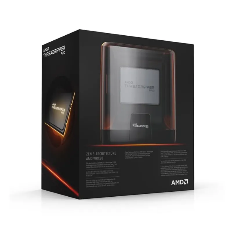 Amd Ryzen TR PRO 5965WX sWRX8 Pin 280W Fansız Box