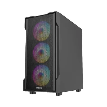 FAZEON F1 M650BBM 650W 80 4x RAINBOW FIXED LED FAN MICRO ATX 2xUSB3.0 SİYAH KASA