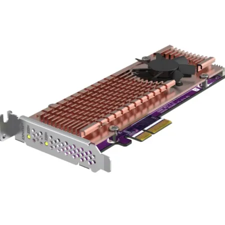 Qnap QM2-2P-244A Dual M.2 22110/2280 PCIe SSD Kart